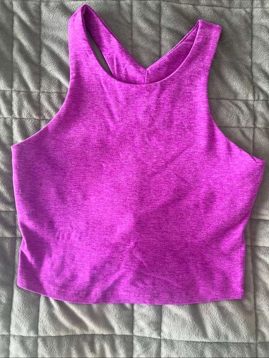 Beyond Yoga Tops - Beyond Yoga Spacedye Crop Top Vibrant Plum
